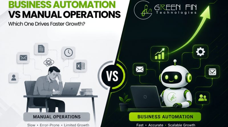 Business Automation vs Manual Operations: Which One Drives Faster Growth?
